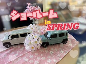 ショールームが春仕様になりました！！